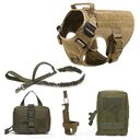 Tactical Dog Harness Pet German Shepherd K9 Training
