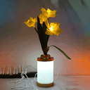 Flower Lamp Home Fashion Minimalist Creative USB Vase