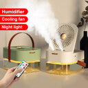 Humidifier Spray Fan Portable Air Cooler USB Mist