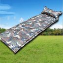Camo Automatic Inflatable Cushion With Pillow Outdoor Camping