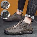 Fashion Men Sneakers Velcro Flats Shoes
