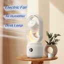 Summer Water Cooled Spray Mist Electric Fan USB