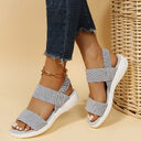 Double-strap Sandals Women Platform Beach Shoes