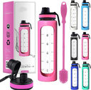 Portable Sports Water Bottle With Large Capacity Kitchen