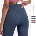 Sports Leggings Nude Feeling Pocket Lulu Yoga Fitness