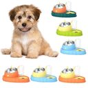 Double Bowl Stainless Steel Carrots Antiskid Pet Feeding