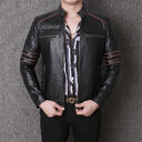 Harley Genuine Leather Clothes Men's Motorcycle Riding Clothing