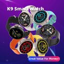 New K9 Smart Watch 1.39 Round Screen Encoder