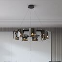 Modern Simple Glass Living Room Chandelier Bedroom Study