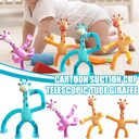 Giraffe Tubes Sensory Toys Novelty Spring Fidget Toy