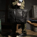 Daily Outdoor Large-capacity Travel Handmade Vegetable Tanned Cowhide