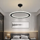 Simple Modern Circular Bedroom Study Chandelier