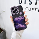 New Dark Purple Apple 14 Phone Case Landscape