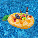 Inflatable Cup Holder Pineapple Drink Swimming Pool Float