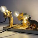Creative Nordic Resin Mouse Table Lamp Desk LED