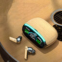 Wood Grain Wireless Sports In-ear Noise-canceling Low-latency Bluetooth