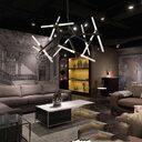 Modern Irregular Living Room Minimalist Dining Chandelier