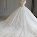 New Bridal Main Yarn Large Trailing Tail