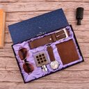 Men's Watch Sunglasses Wallet Perfume Belt Set Gift