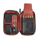 Leather Cigar Bag Carry-on Travel Portable Moisturizing Case
