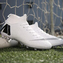 High Top White Football Shoes For Men