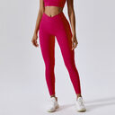 Threaded European And American Tight Yoga Pants