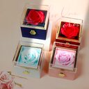 Rotating Soap Flower Rose Gift Box Creative Jewelry