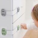 Home Baby Safety Protection Lock Anti-Clip Hand Door