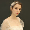 Bridal Headdress Handmade Hair Carson Tied Women's Side