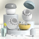 Ice Block Mold Silicone Mushroom Cup Frozen Refrigerator