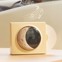Moon Clock Bluetooth Speaker Vinyl Nostalgic Feelings High