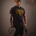 New Short Sleeve Clothing Tight T-shirt Mens Gyms
