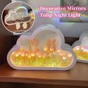 Tulip Night Lamp DIY Material Cloud Tulips Decorative