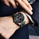Men's Casual Steel Band Watch With Multifunctional Night