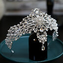 Baroque Bride Crown Fashion Headwear