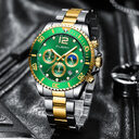 Fashion Casual Steel Band Six Needle Watch