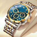 Metal Multifunctional Men's Quartz Watch