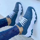 Round Head Thick Bottom Low-top Casual Shoes