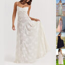 Sexy Flowers Lace Suspender Dress Summer Fashion Slim