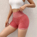 Biker Shorts For Women High Wais Stripe Gym