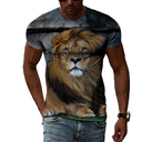 Summer Fashion The New Animal Lion Graphic Men