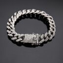 Cuban Bracelet Diamond Link Chain Hiphop Jewelry