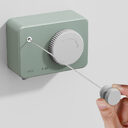 Invisible Retractable Clothesline Indoor Punch-free Bathroom Drying Rack