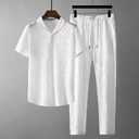 Leisure Suit Summer Loose Short Sleeve Top