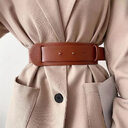 Fashion High Design Sense Wide Waist Wrap Belt