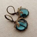 Fashion Jewelry Women's Earrings Hanging Vintage Dragonfly Pendant