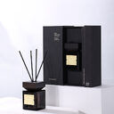 Hotel Fragrance Wooden Lid Rattan Reed Diffuser Essential
