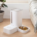 Pet Automatic Water Storage Double Plastic Bowl