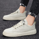 Korean Style Fashionable All-match White Shoes Men's Thin