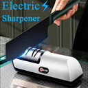 USB Rechargeable Electric Knife Sharpener Automatic Adjustable Kitchen